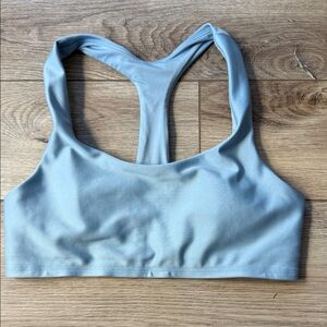 ALO Yoga Sky Blue Sports Bra